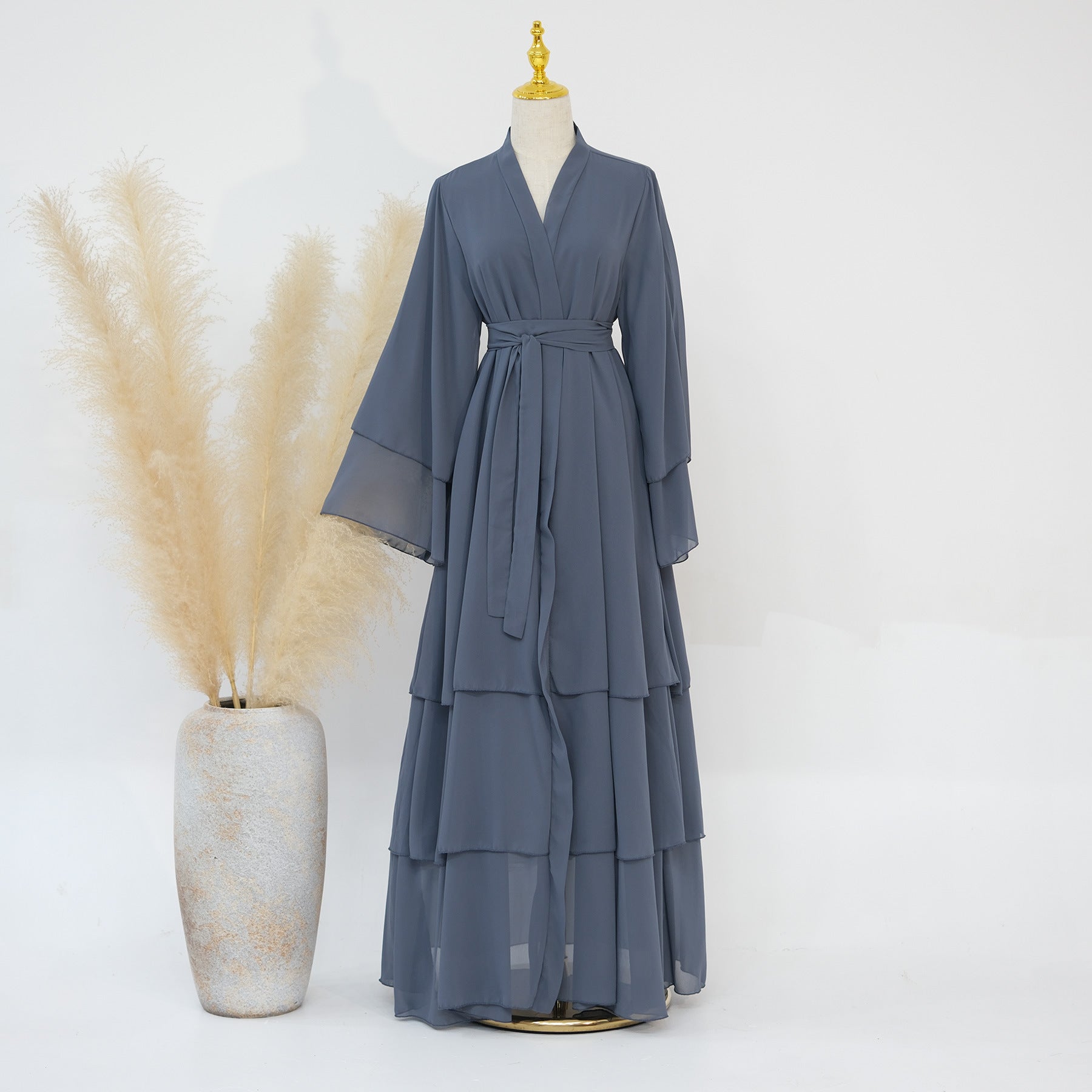 Dubai Middle East Turkey Dubai Exquisite Elegant Cardigan Robe