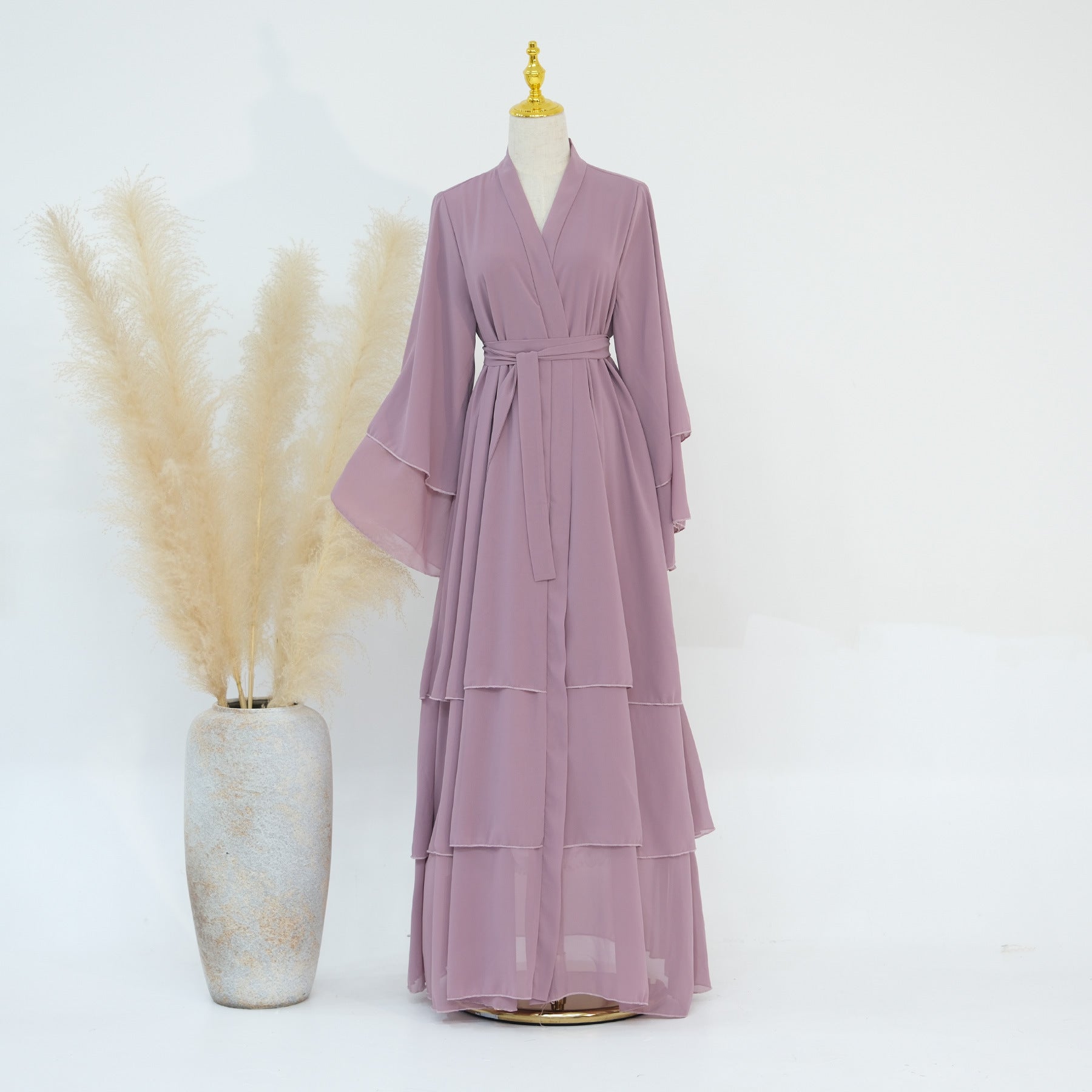 Dubai Middle East Turkey Dubai Exquisite Elegant Cardigan Robe