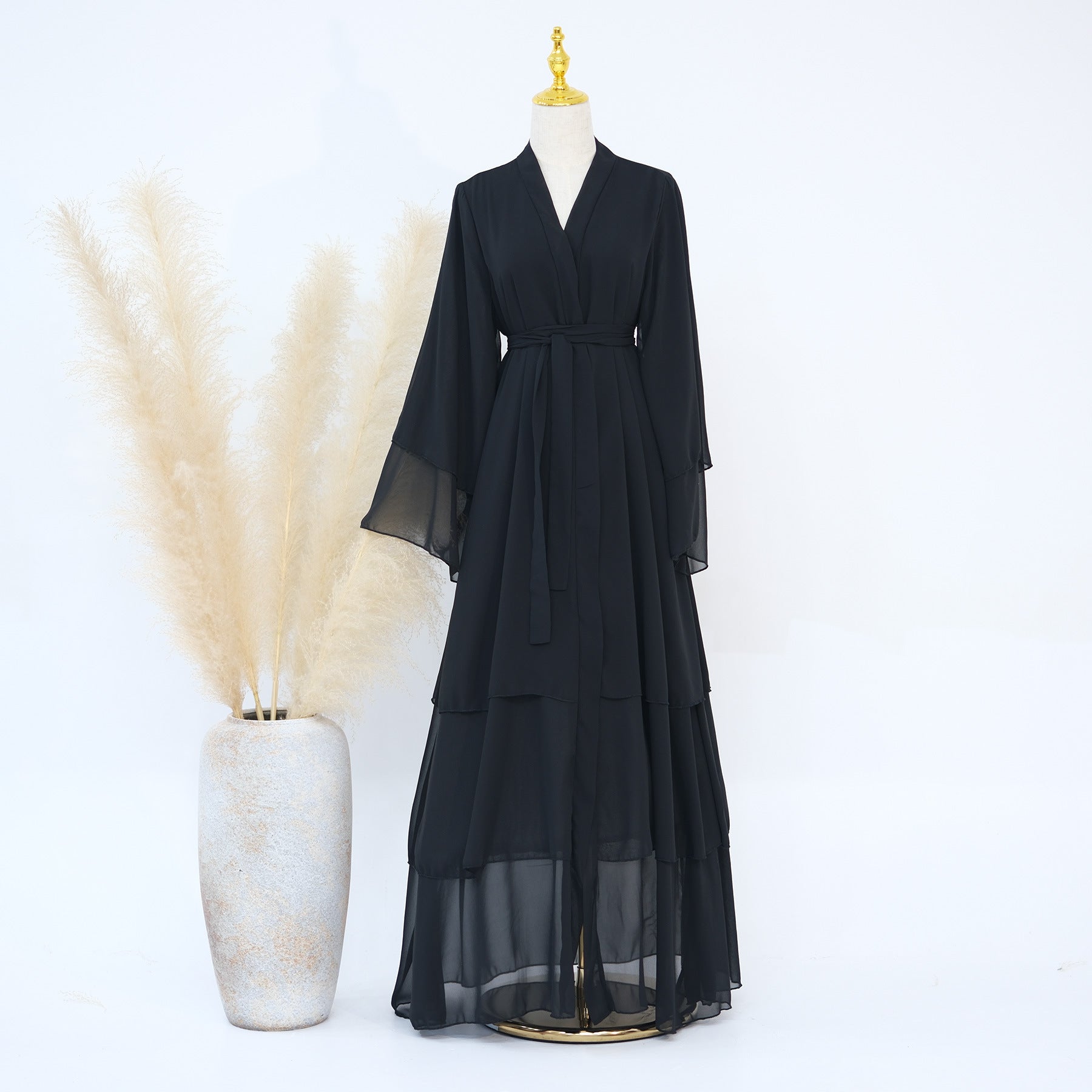 Dubai Middle East Turkey Dubai Exquisite Elegant Cardigan Robe