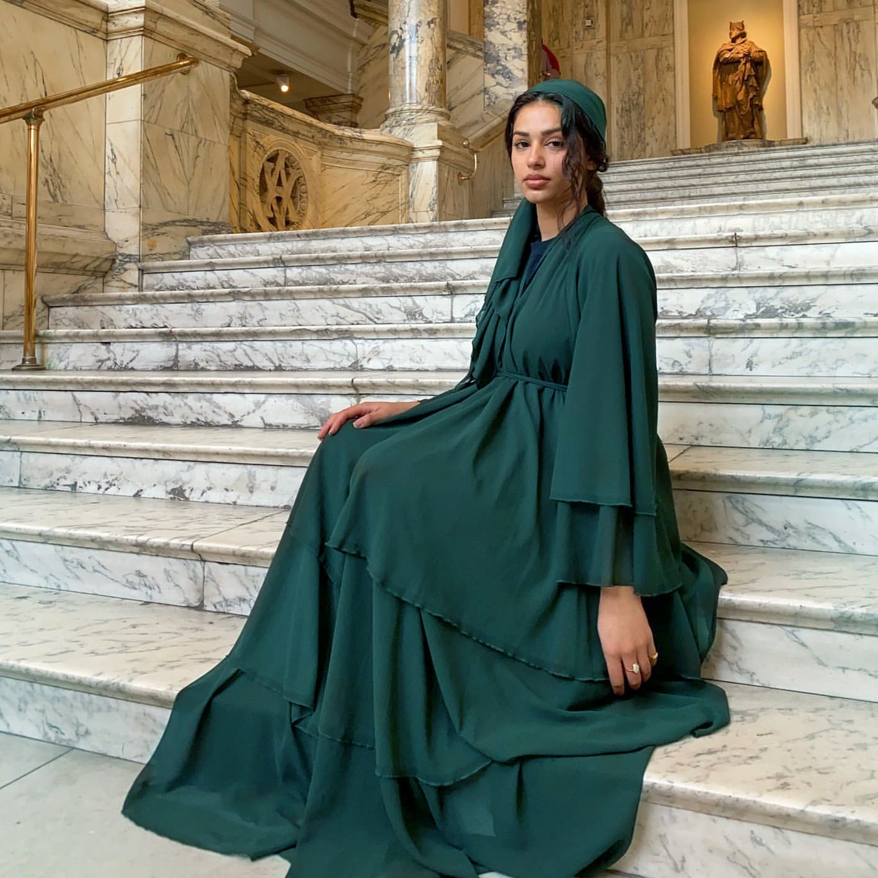 Dubai Middle East Turkey Dubai Exquisite Elegant Cardigan Robe