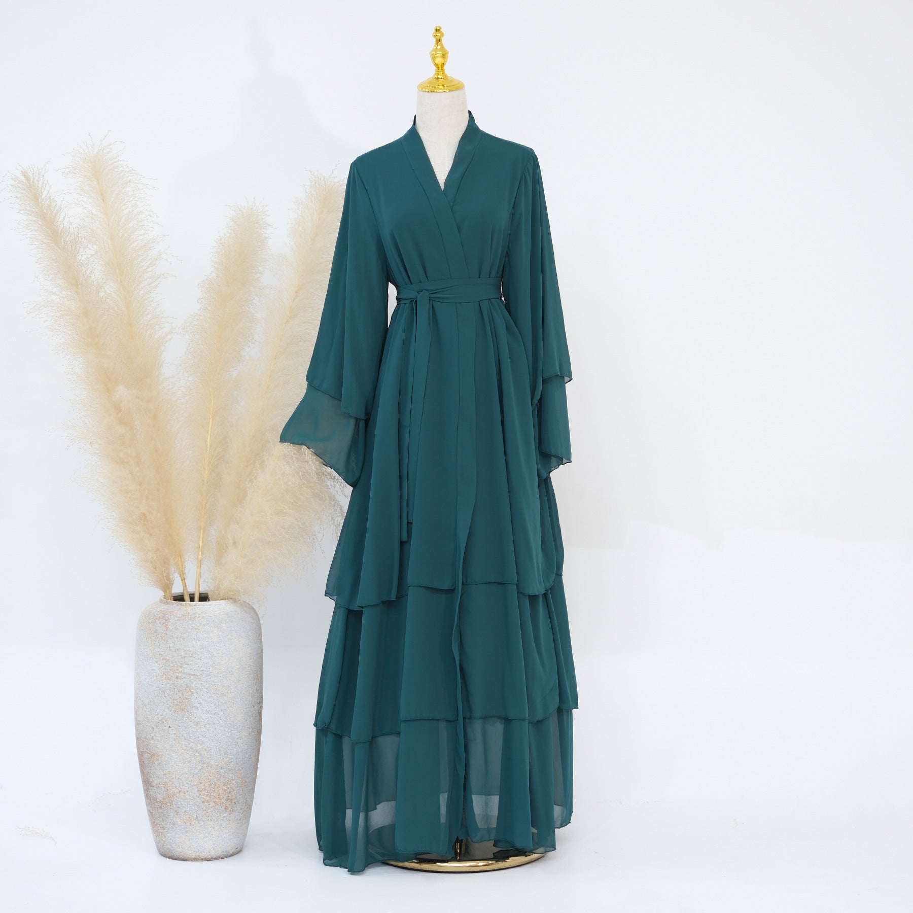 Dubai Middle East Turkey Dubai Exquisite Elegant Cardigan Robe