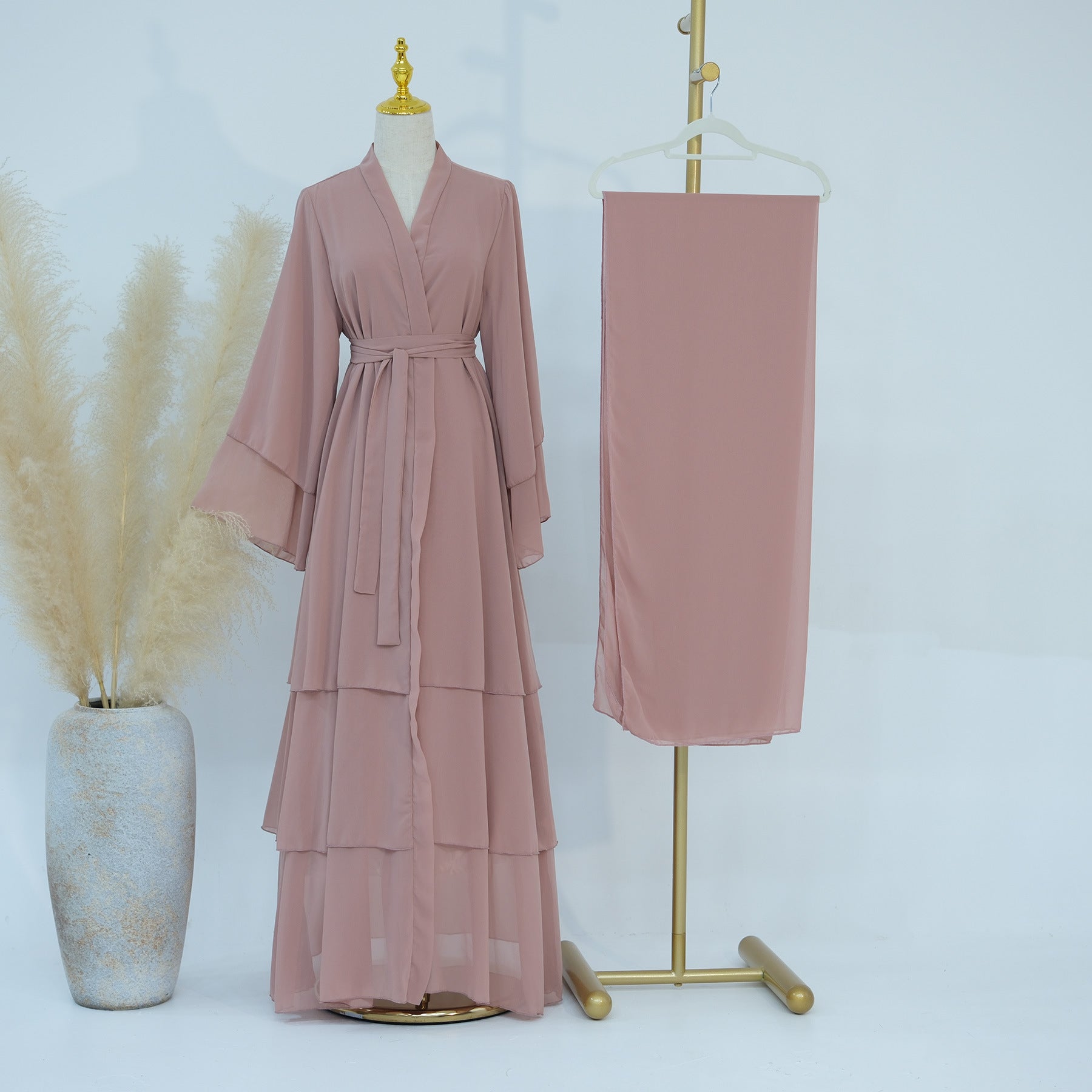 Dubai Middle East Turkey Dubai Exquisite Elegant Cardigan Robe