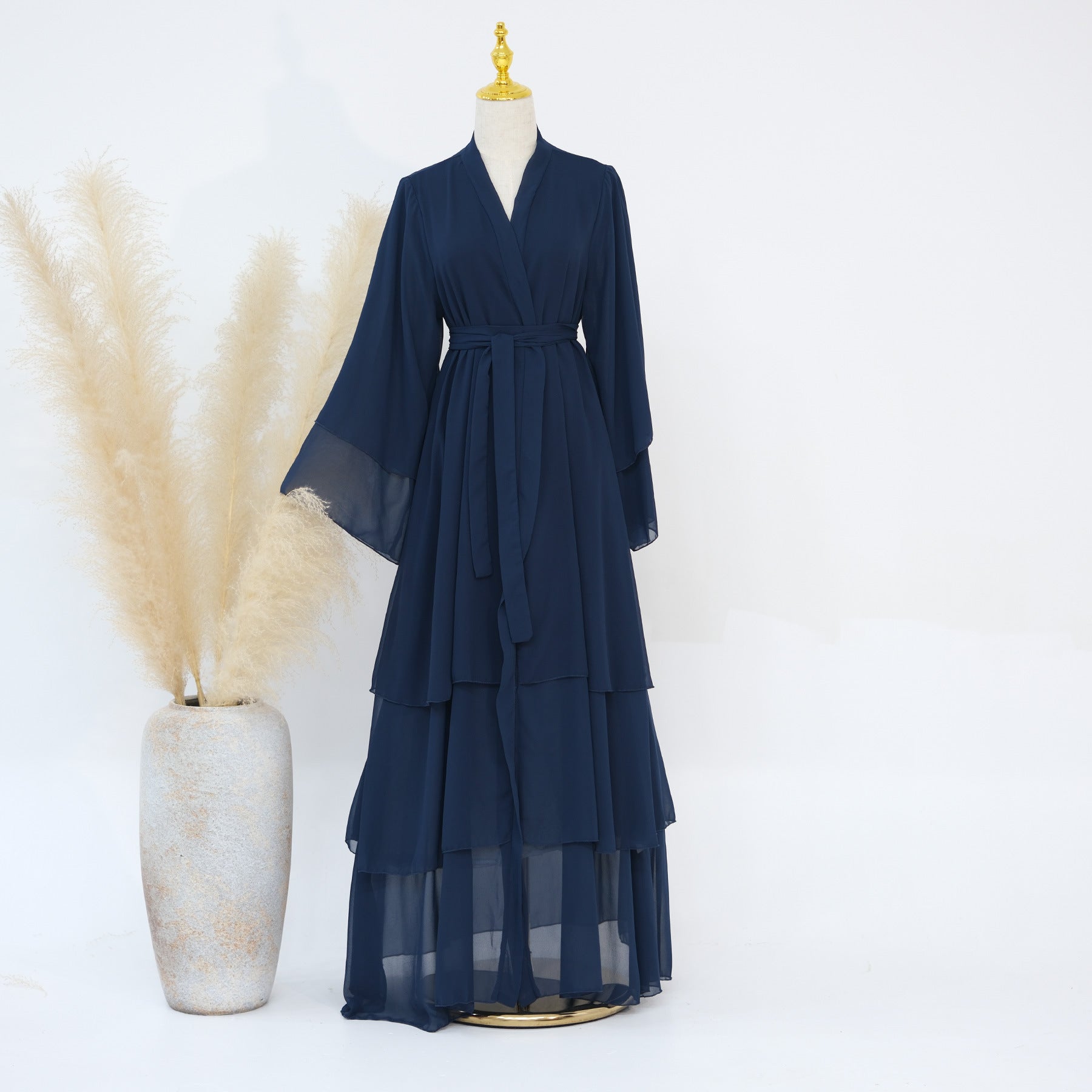 Dubai Middle East Turkey Dubai Exquisite Elegant Cardigan Robe