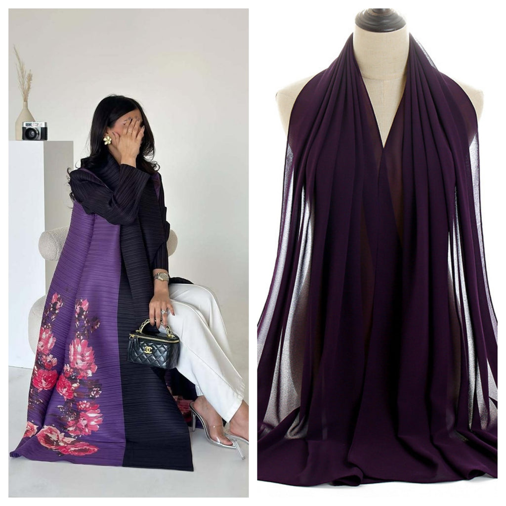 Dubai Abaya Women's Clothing Issey Miyake Pleats Women's Elegant Attire