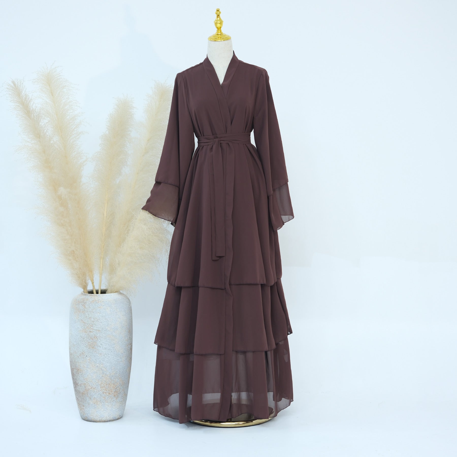 Dubai Middle East Turkey Dubai Exquisite Elegant Cardigan Robe