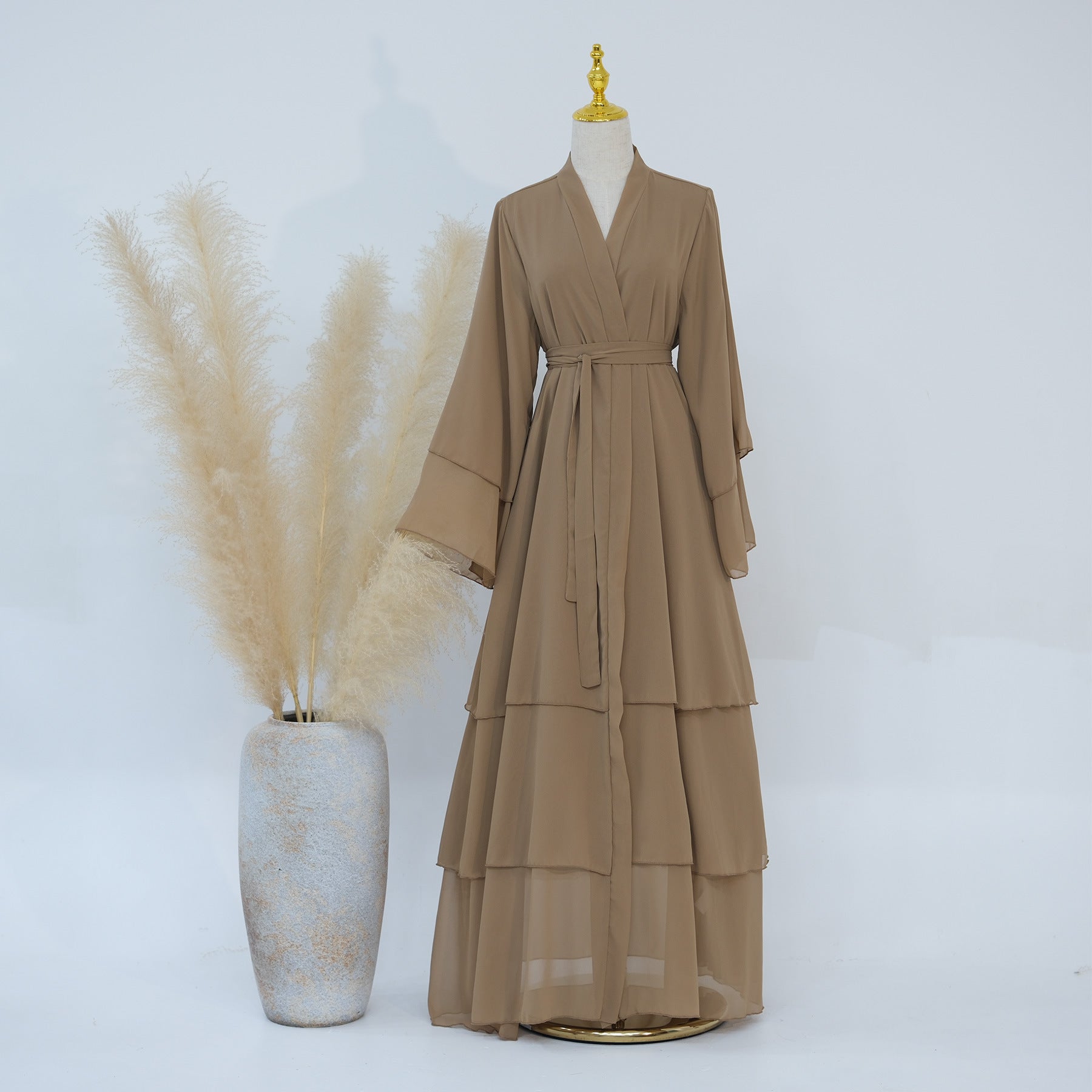 Dubai Middle East Turkey Dubai Exquisite Elegant Cardigan Robe