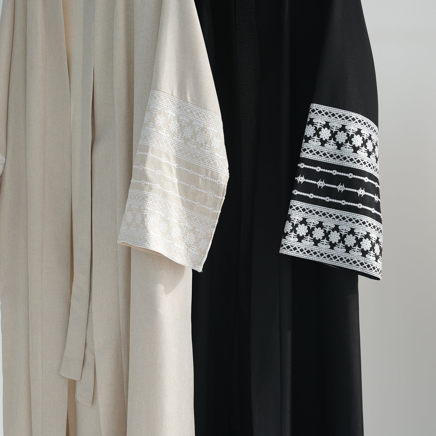 Dubai Middle East Turkey Dubai Embroidered Elegant Cardigan Robe