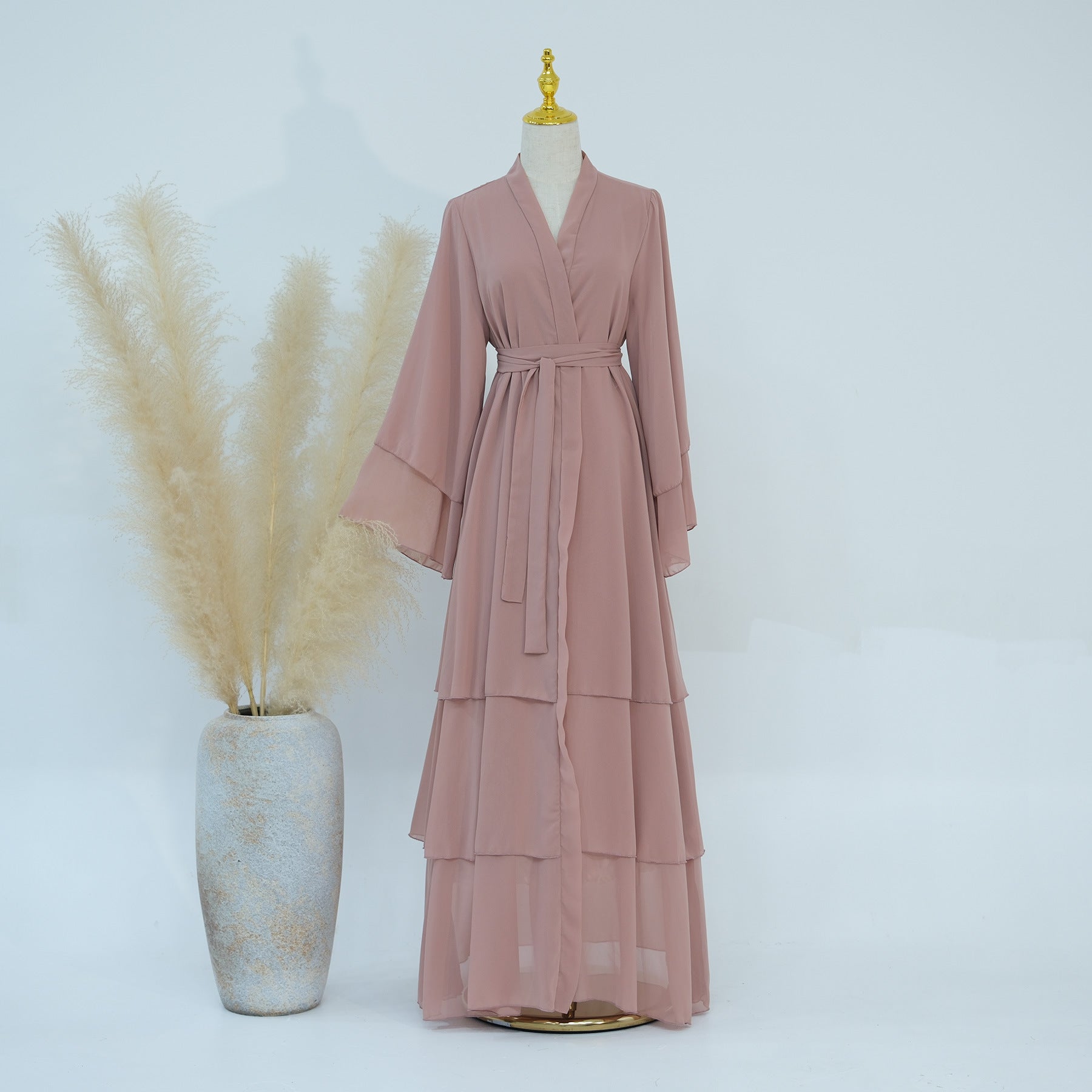 Dubai Middle East Turkey Dubai Exquisite Elegant Cardigan Robe